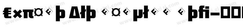 Expert Alt Regular otf字体转换